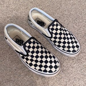 Checkered vans